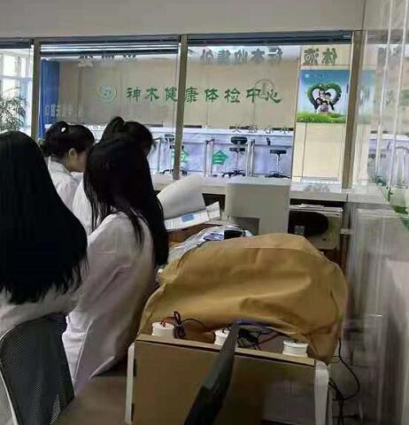 全自动阴道分泌物污app下载安装器厂家走进神木市体检中心